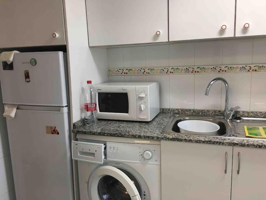 Apartamento Segunda Linea De Playa Con Piscina El Altet Bagian luar foto